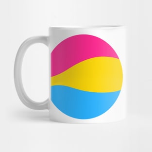 Pansexual Waves Circle Mug